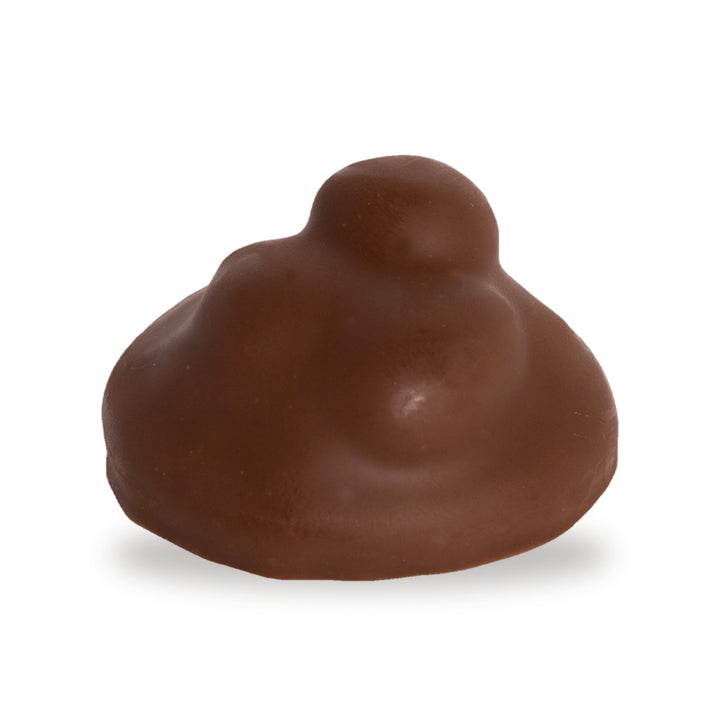 A whole Cocoa Cookie Caramel — a chocolate piece with hazelnut