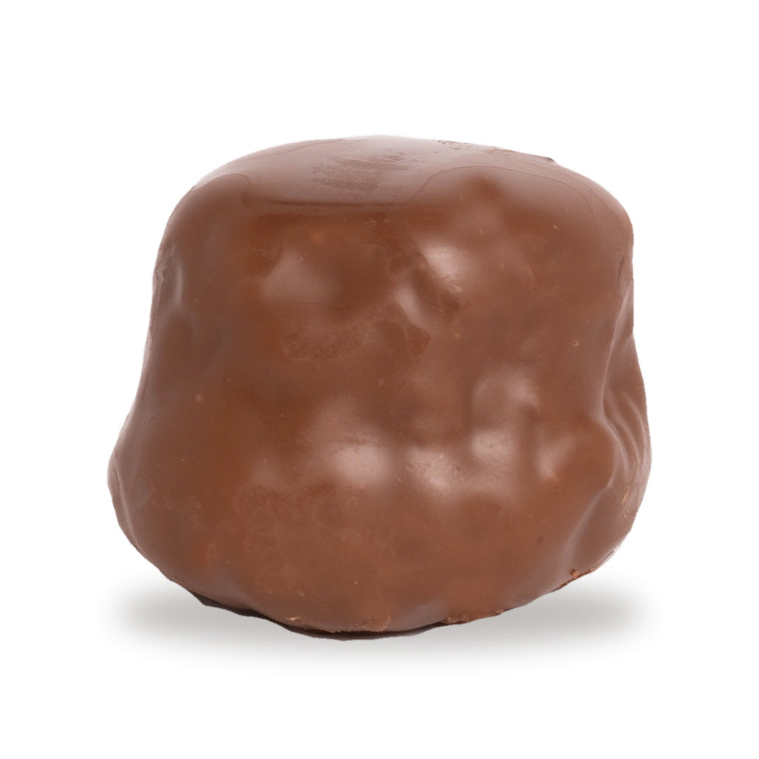 A whole Cupcake — a milk chocolate round with brownie and cream