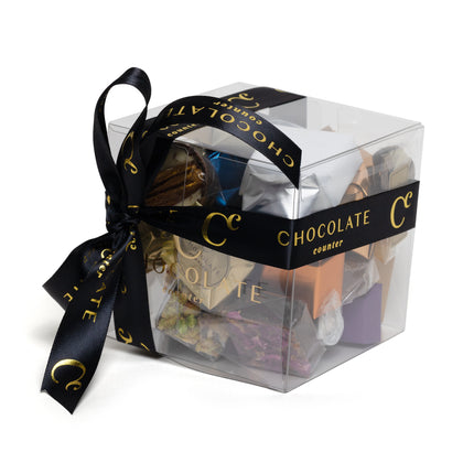 See-Through Chocolate Gift Box — a boxed assortment of chocolates from Chocolate Counter
