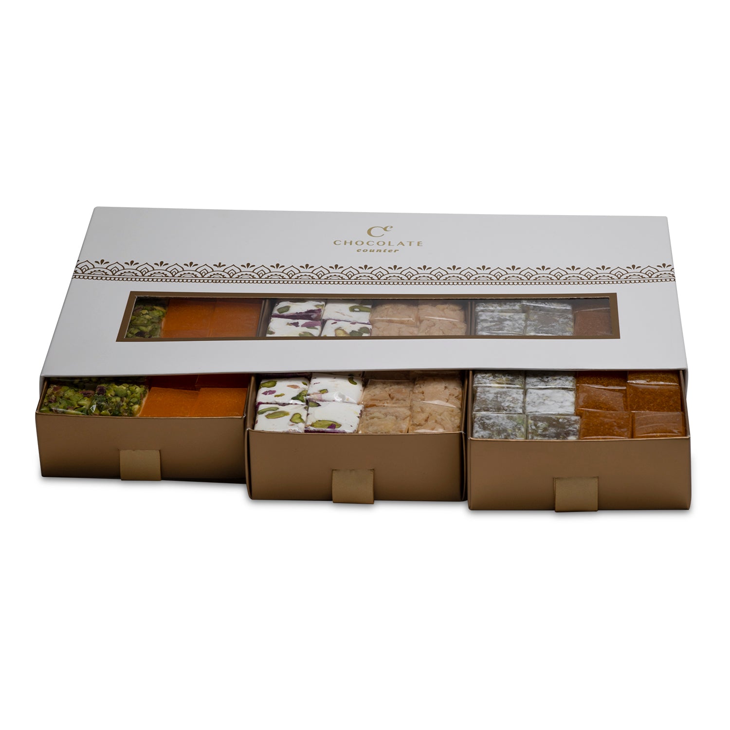 3 Drawer Delights Box Chocolate Counter